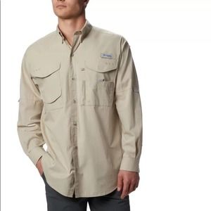 Columbia Men’s Fishing PFG Bahama II Long Sleeve Shirt Sz S